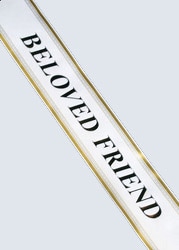 Floral Sympathy Banner